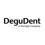 Schwarzes Logo des Unternehmens DeguDent.