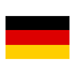 Ein Bild der Flagge von Deutschland