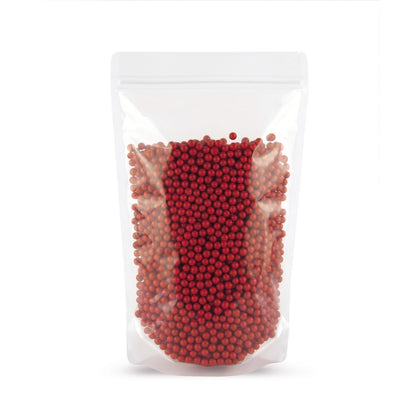 Standbodenbeutel Transparent Monomaterial — Hauptansicht des Beutels mit Monomaterial von Elke Plastic