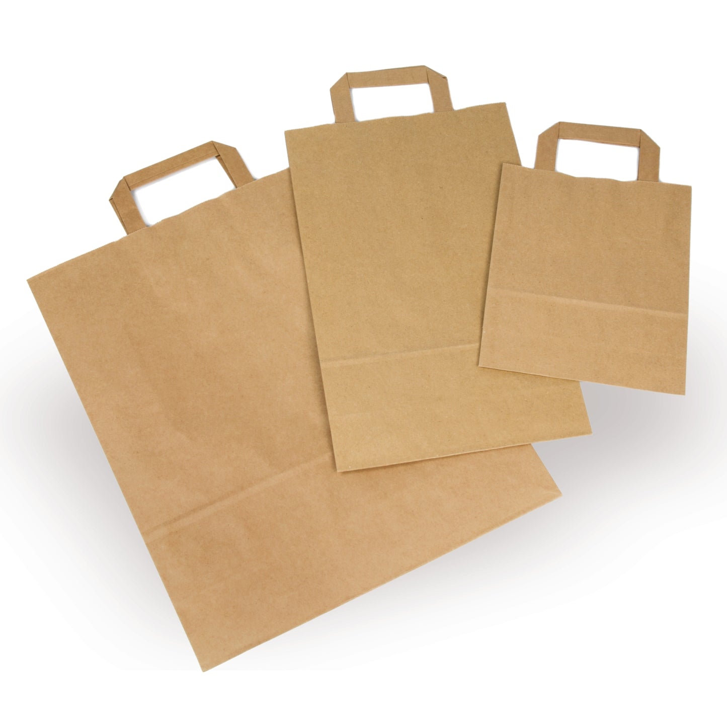 Papier Tragetasche Braun