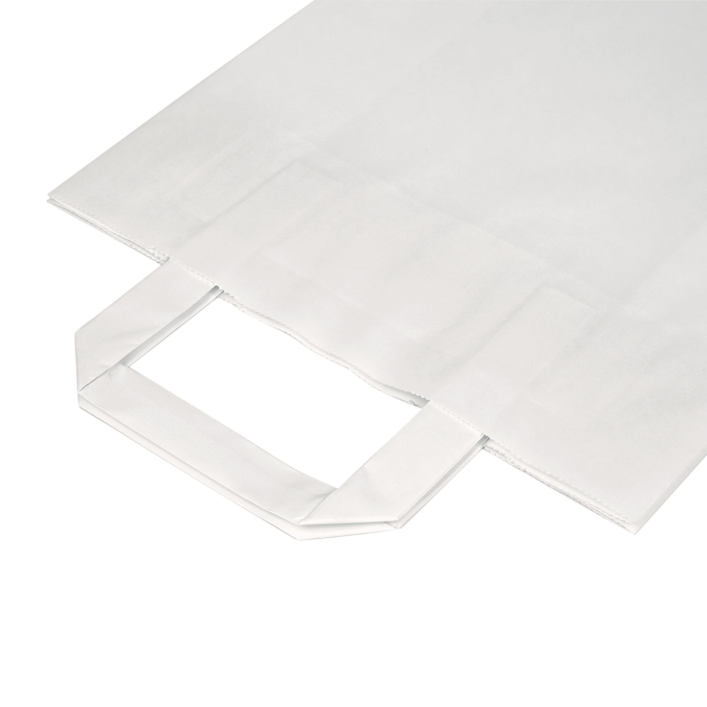 Papier Tragetasche Weiss