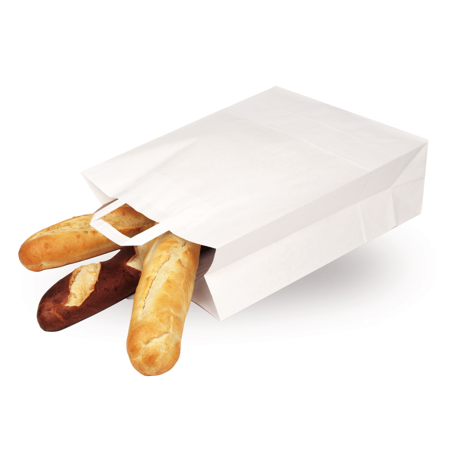Papier Tragetasche Weiss