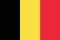 Ein Bild der Flagge von Belgien
