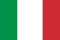 Ein Bild der Flagge von Italien