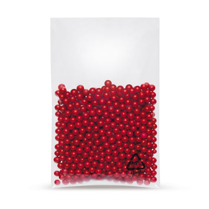 LDPE-Flachbeutel 50 µm — Detailansicht des LDPE-Materials und der Foliendicke