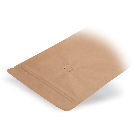 Stand Up Pouches Kraft Paper with Aroma Protection Valve Detail 2