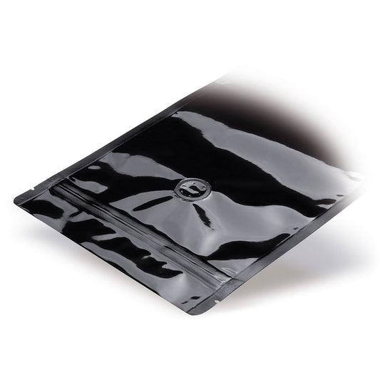 Stand Up Pouches Black with Aroma Protection Valve Detail 2